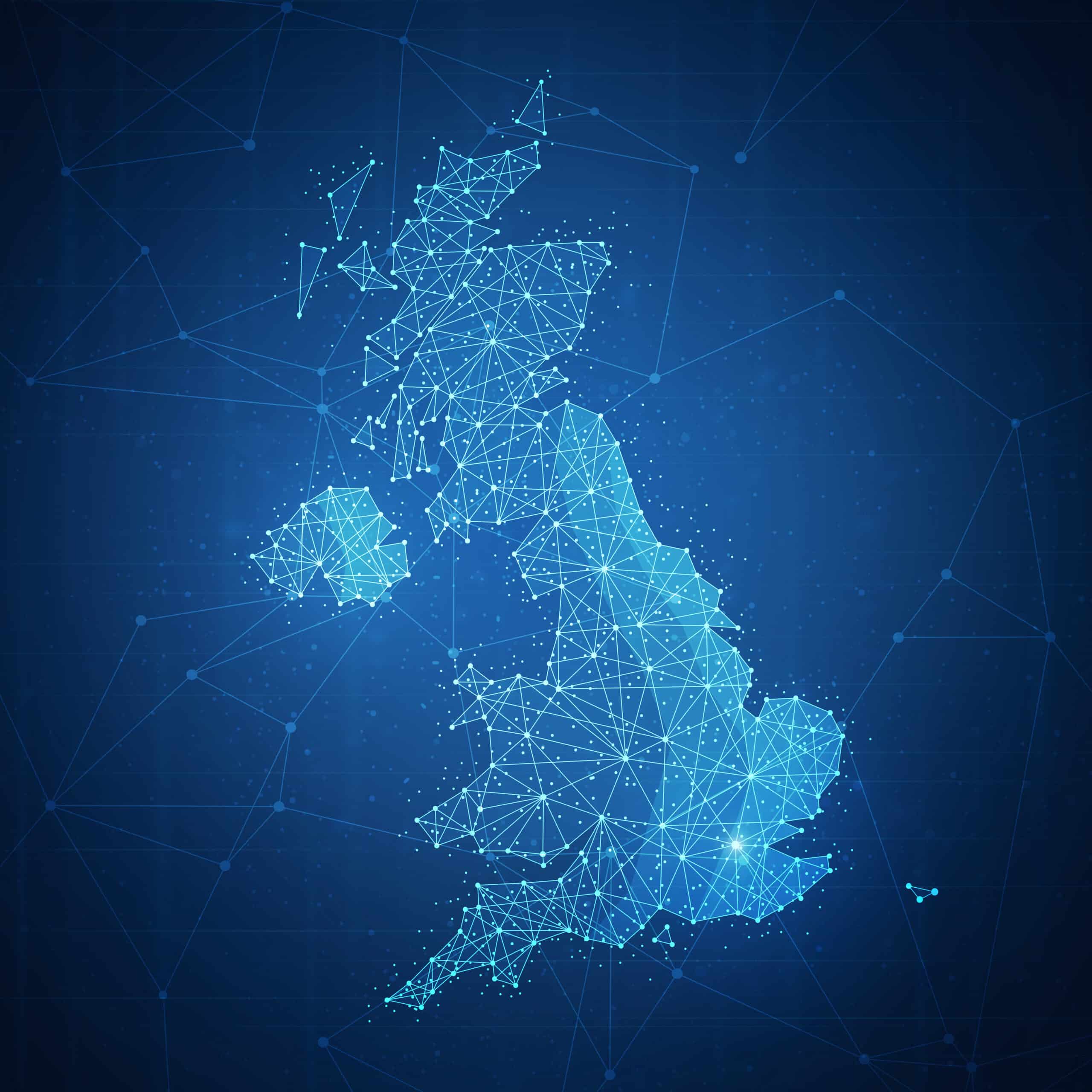 Polygon,United,Kingdom,Map,With,Blockchain,Technology,Peer,To,Peer Pen testing certifications and details